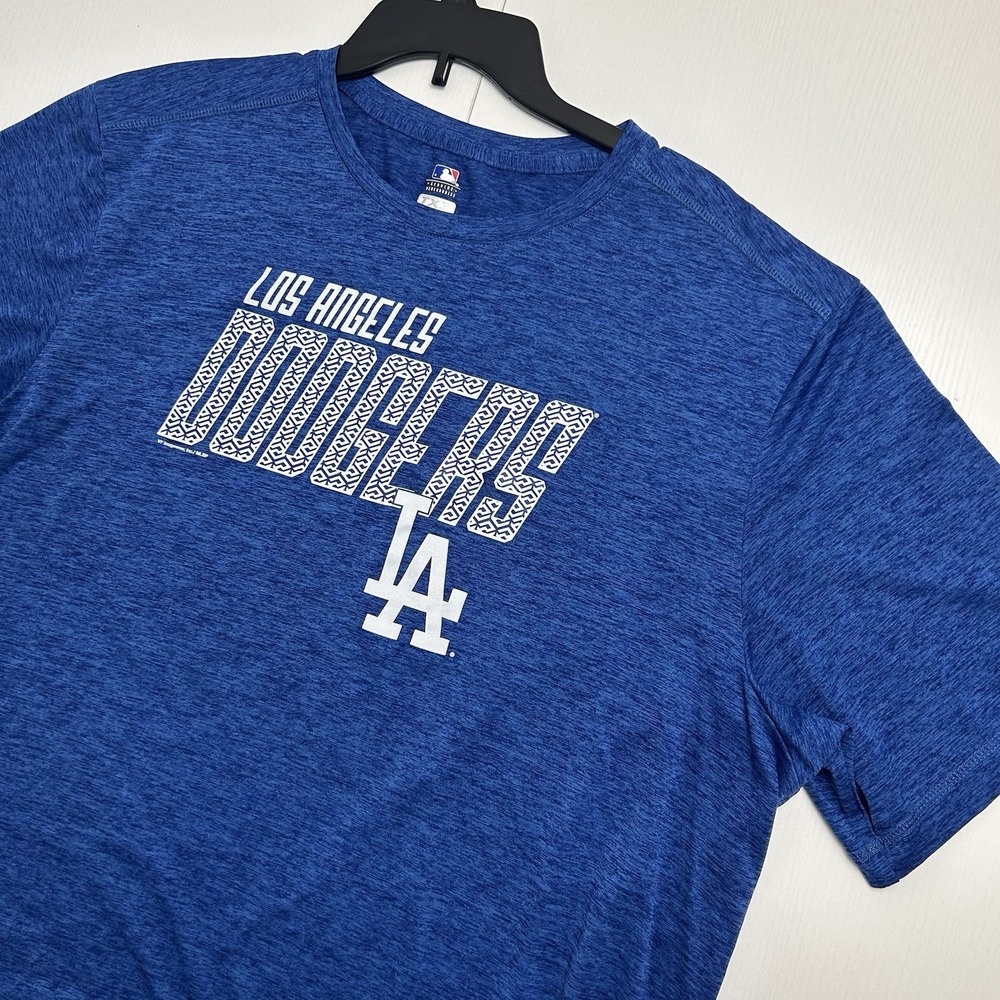 Los Angeles Dodgers Shirt Mens 2XL Blue MLB Baseball TX3 Cool Tee